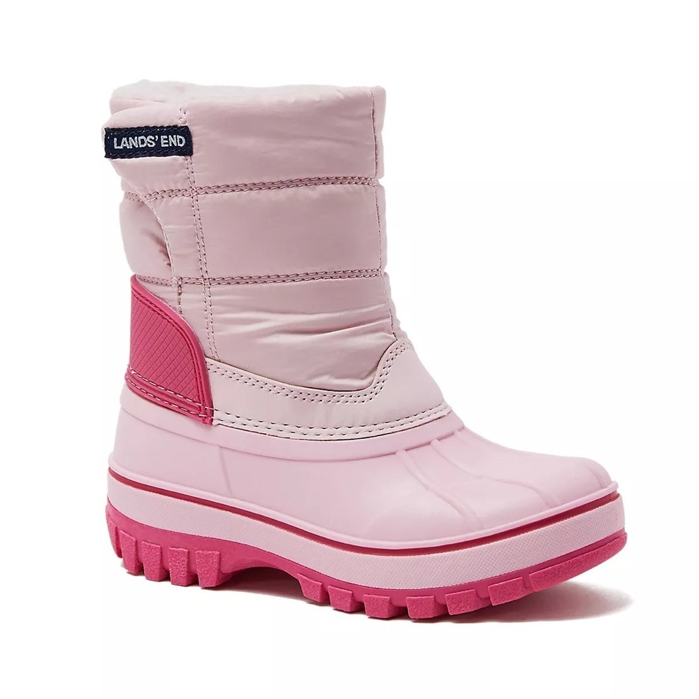 Lands End Toddler Insulated Waterproof Snow Boots size 7